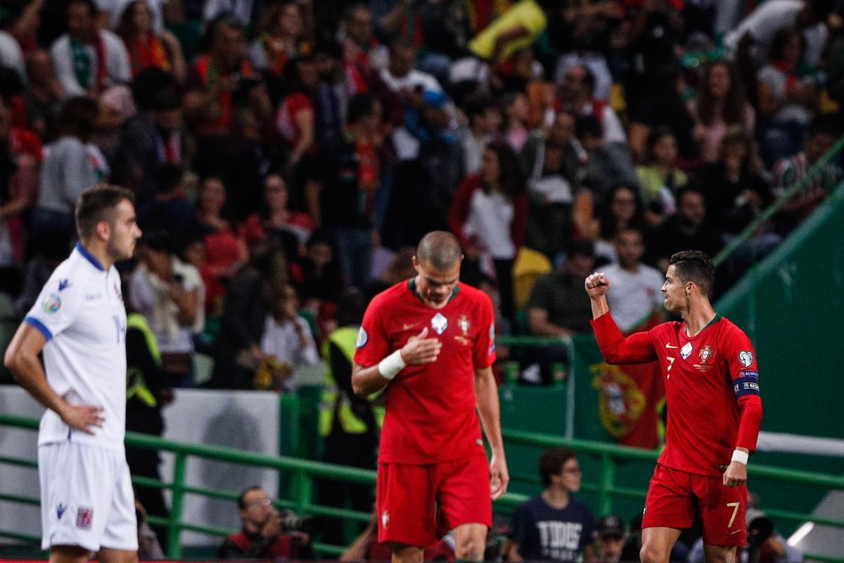 欧洲杯预选赛葡萄牙9-0卢森堡